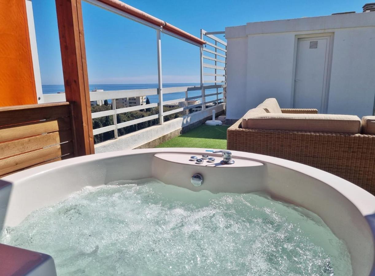 Penthouse With Private Pool, Hot Tub Jacuzzi With Sea Views And Chill-Out Zone, Close To The Sea Marbella Exterior foto